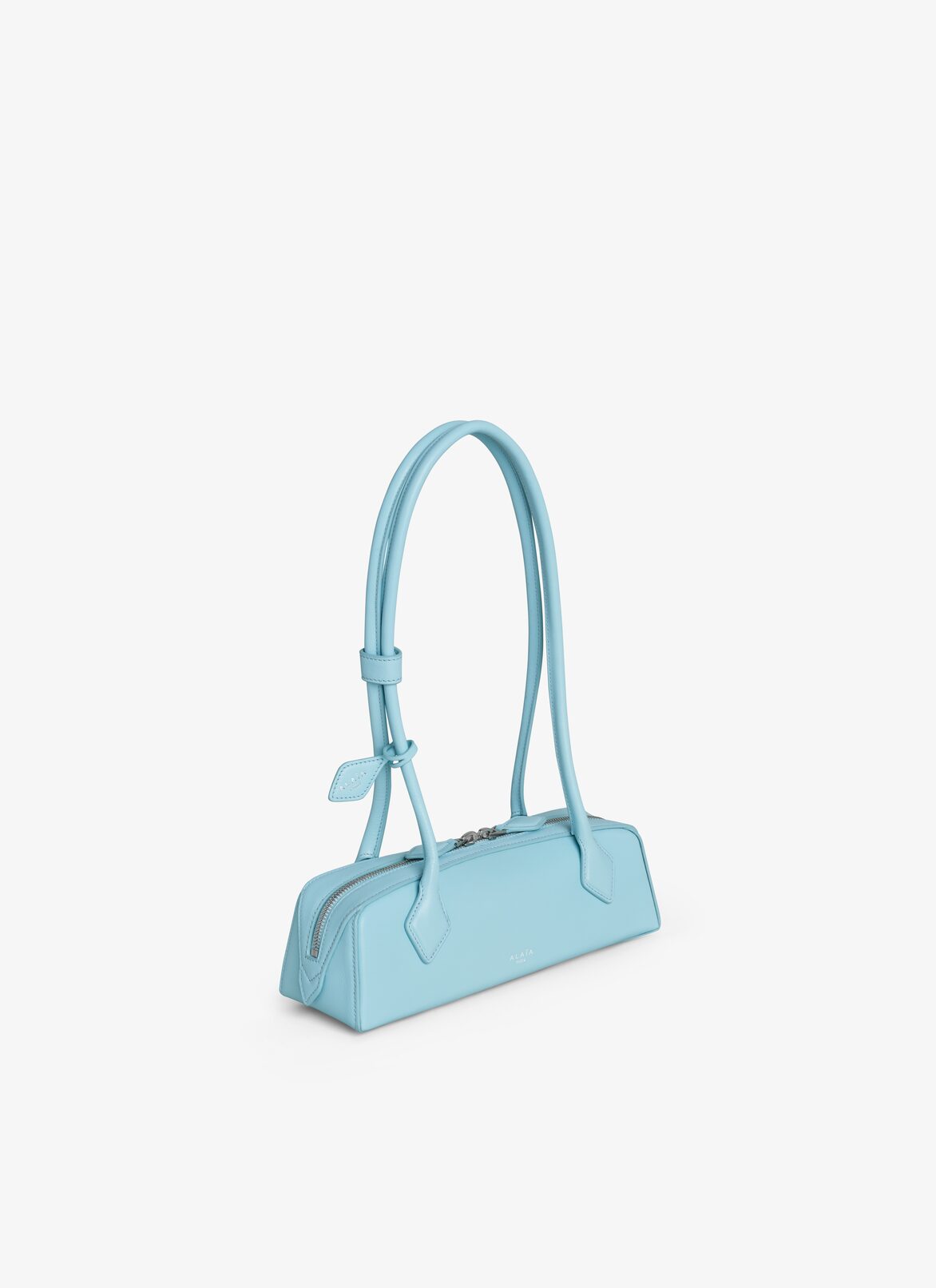 LE TECKEL SMALL BAG IN GOATSKIN ALAÏA SKY BLUE LE TECKEL SMALL BAG IN GOATSKIN